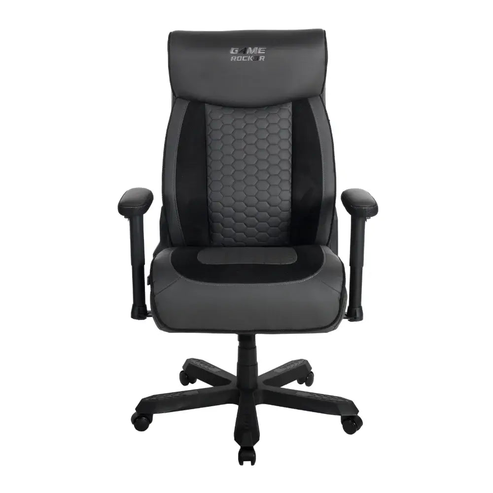 Game Rocker G40 Large Frontalansicht, schwarzes Kunstleder